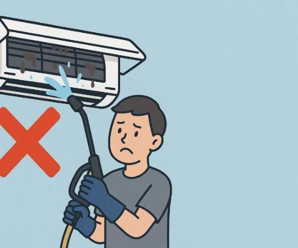 別讓冷氣越洗越壞！常見清潔錯誤與NG行為全解析